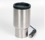 Heated travel mug stainless steel