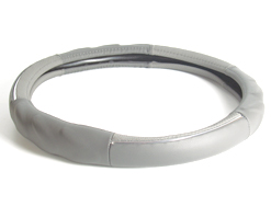 Steering wheel cover leather/PU