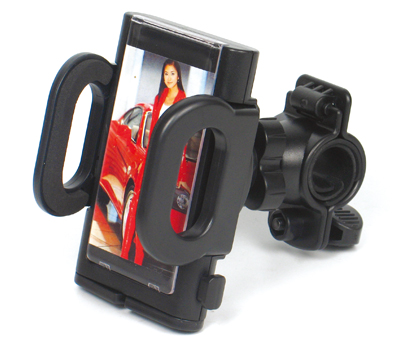 Bicycle phone holder