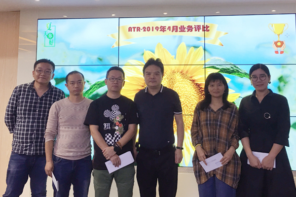 April 2019 Sales competition came to a successful conclusion