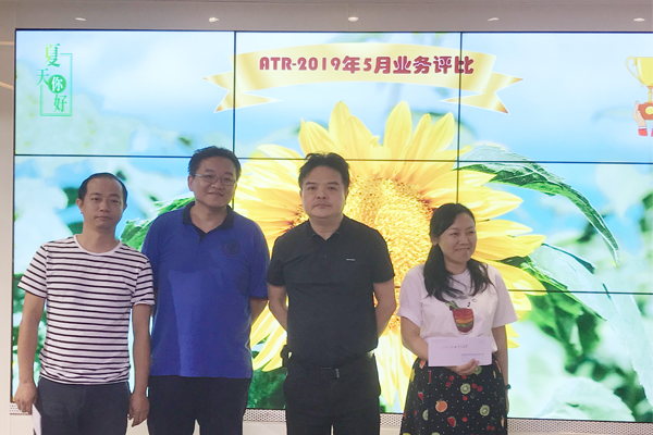 May 2019 Sales competition came to a successful conclusion