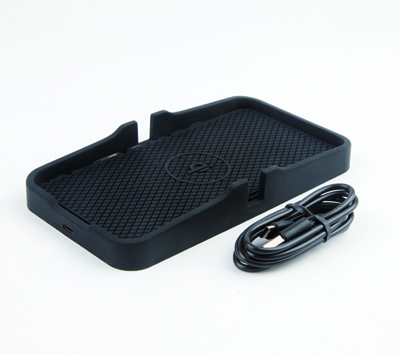 Antislip pad with wireless charger